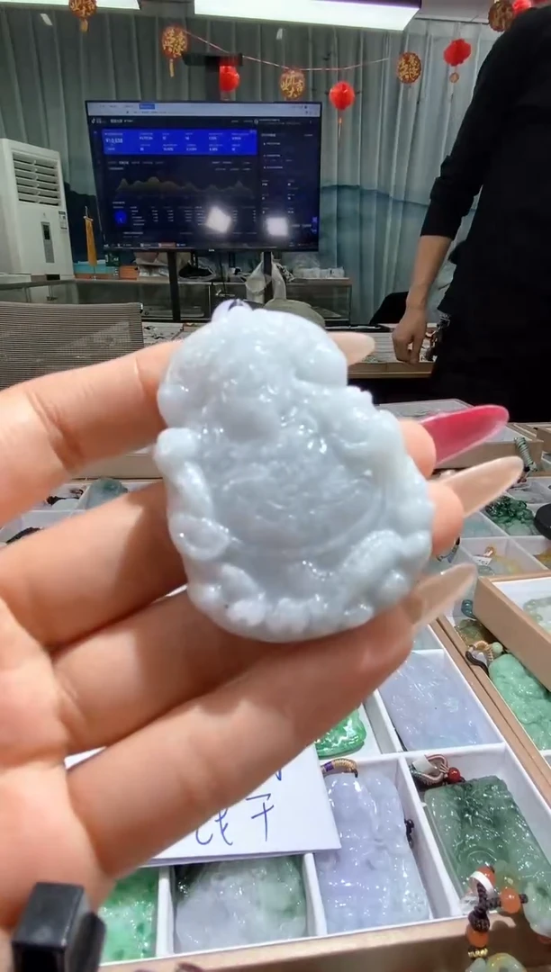 【闪购商品】翡翠颈饰未镶嵌天然缅甸翡翠A货未镶嵌