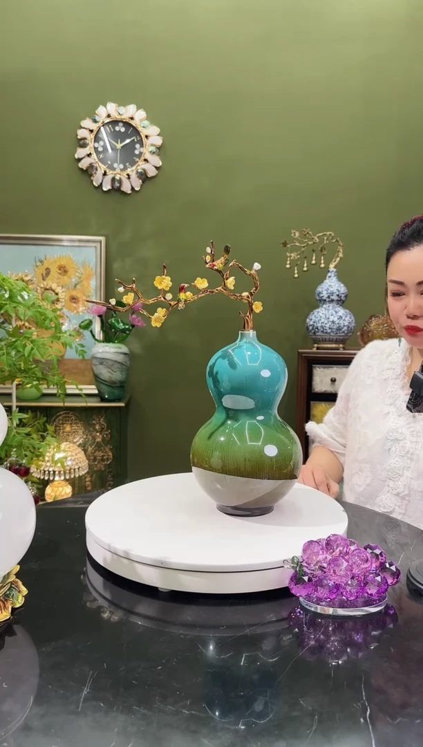 陶瓷珐琅彩  葫芦