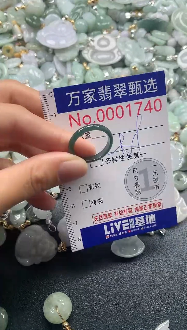 吊坠(不含链)未镶嵌翡翠1740