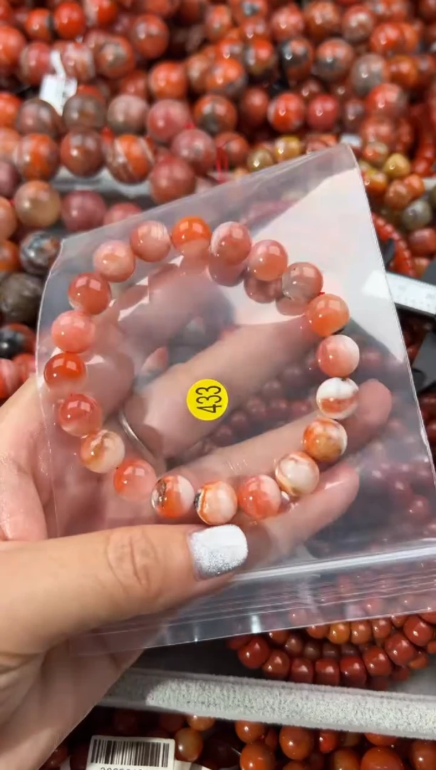 未镶嵌手串南红玛瑙10+