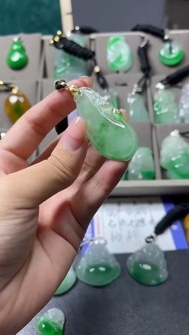 颈饰未镶嵌翡翠  所见即所得 一图一物