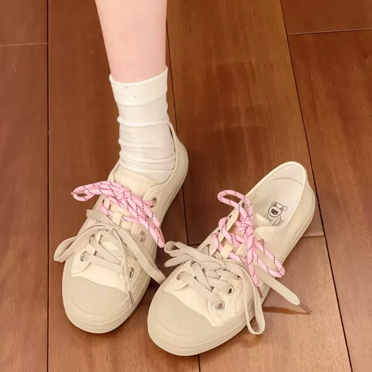 多巴胺秋季新款软底小众系带舒适韩版板鞋Q902或902(帆布鞋)