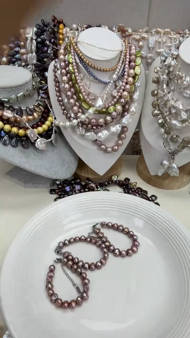 颈饰未镶嵌淡水珍珠1