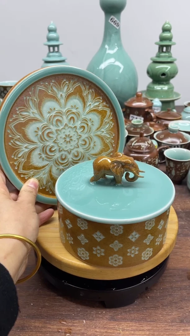 特价青瓷 慧语瓷坊 微瑕