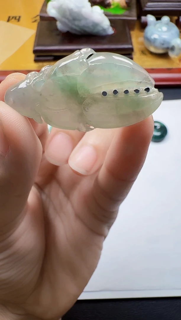 吊坠(不含链)未镶嵌翡翠1