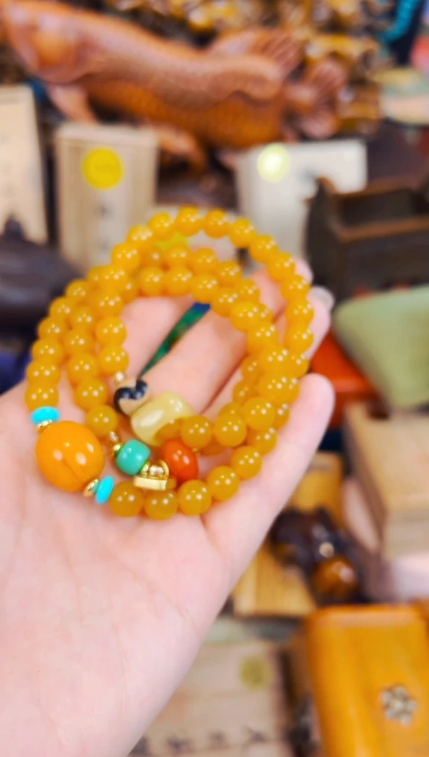 未镶嵌颈饰蜜蜡兰妹精品精选链接62