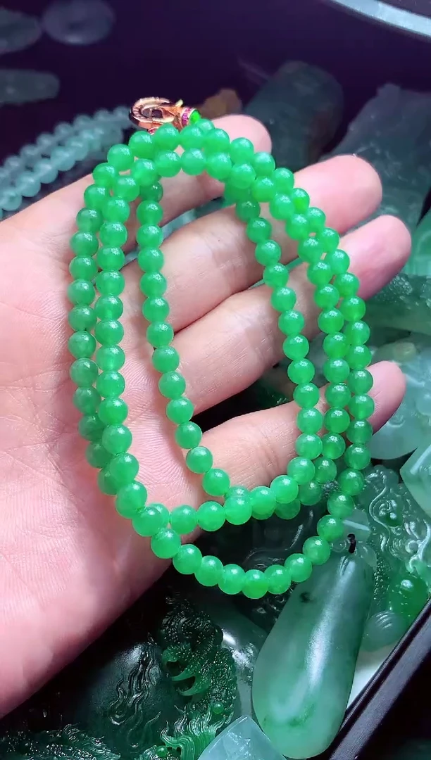 未镶嵌定制翡翠黎**?翡翠毛货定制