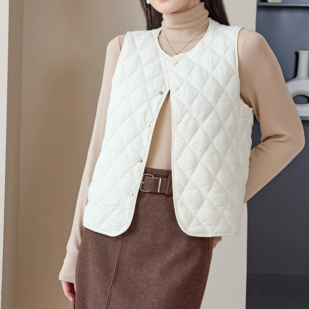 【马甲系列】温暖暴击 菱形羊.毛马甲百搭无袖秋冬马甲