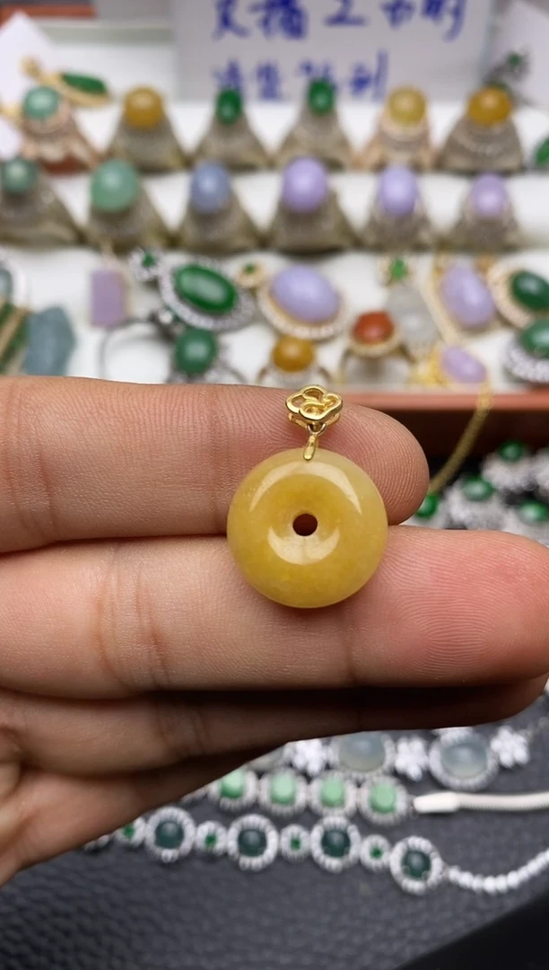 颈饰未镶嵌翡翠2299