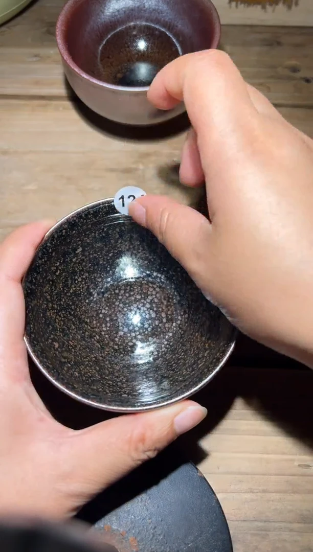 茶盏老木头精品柴烧124