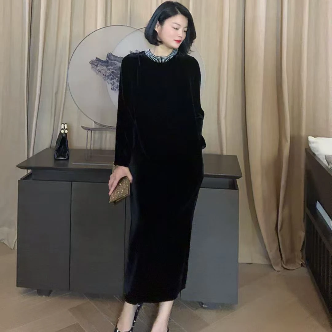 TANTAN 百搭时尚气质通勤连衣裙2469