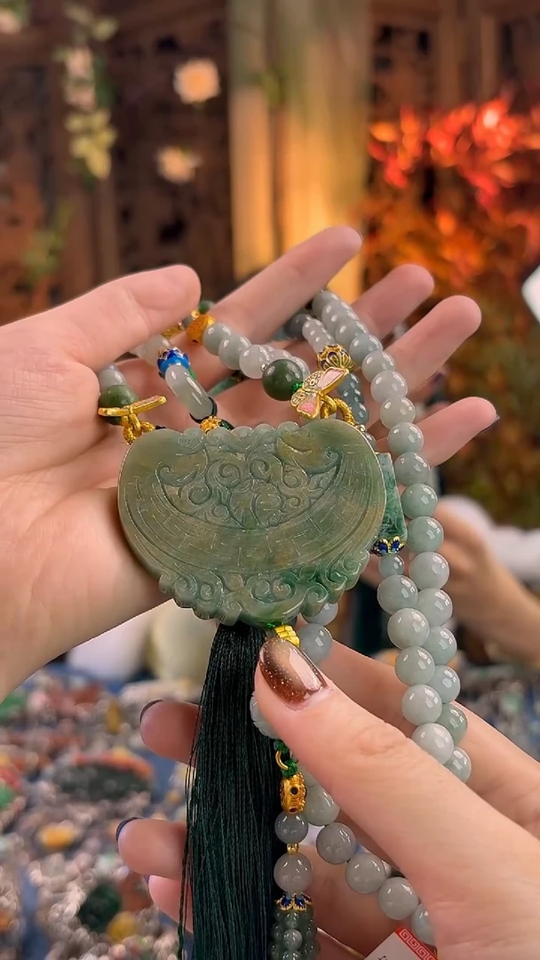 套链未镶嵌翡翠套链