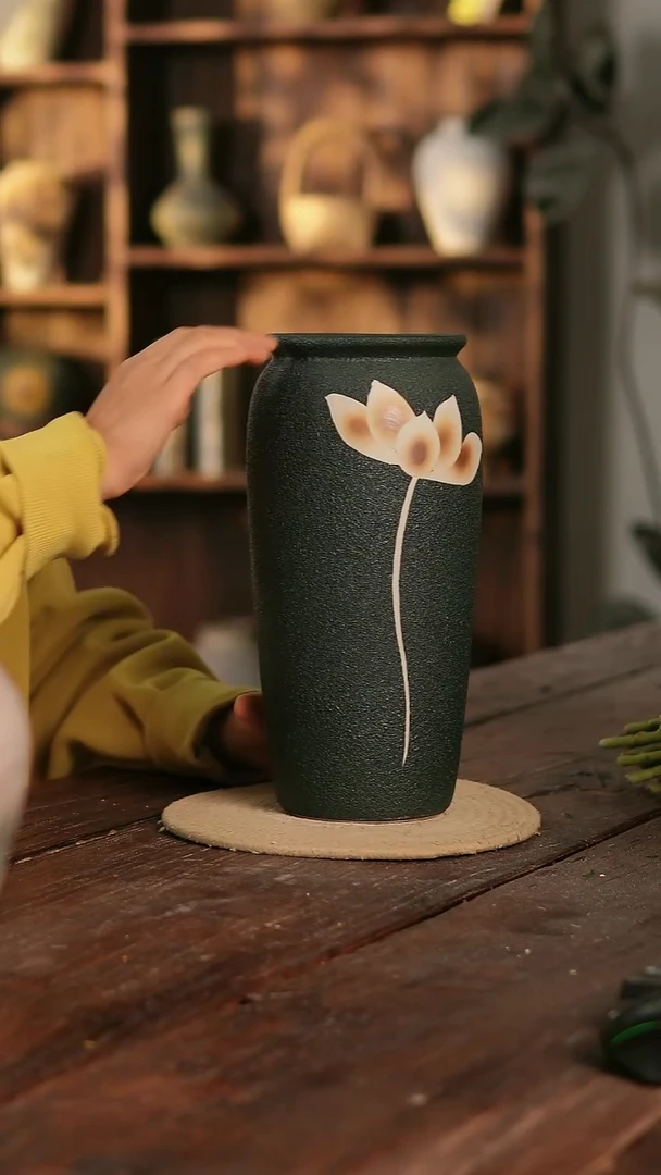 摆件11-173高30口12误差2无孔