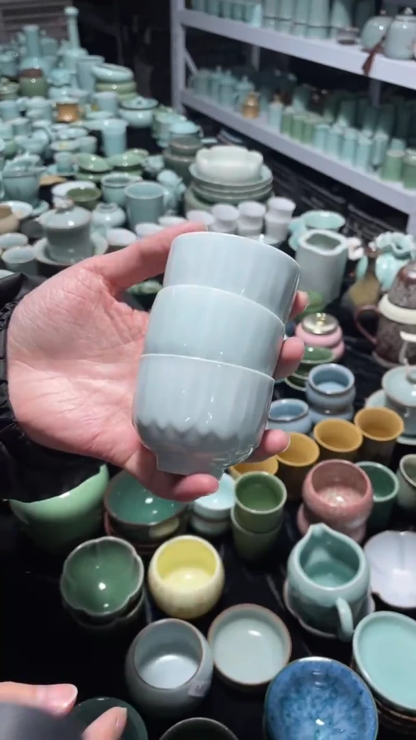 【闪购商品】3个 福利品 福利品 龙泉青瓷