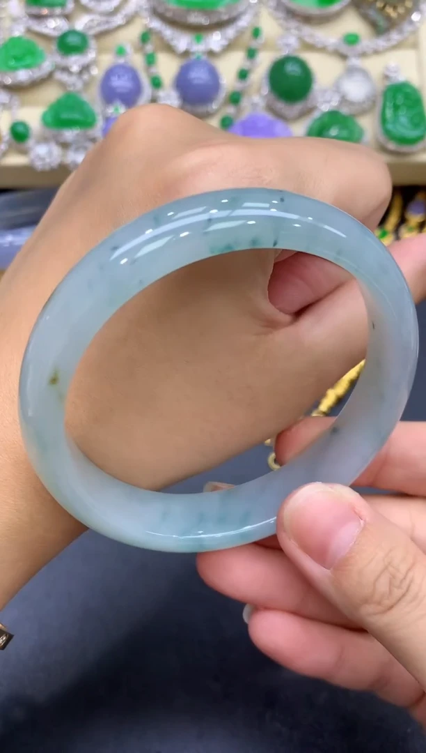 未镶嵌手镯翡翠273-中国好珍宝