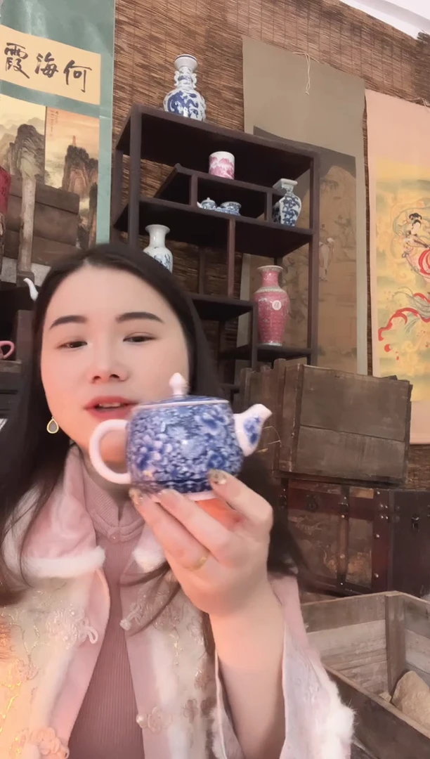 陶景德镇陶瓷摆件J367