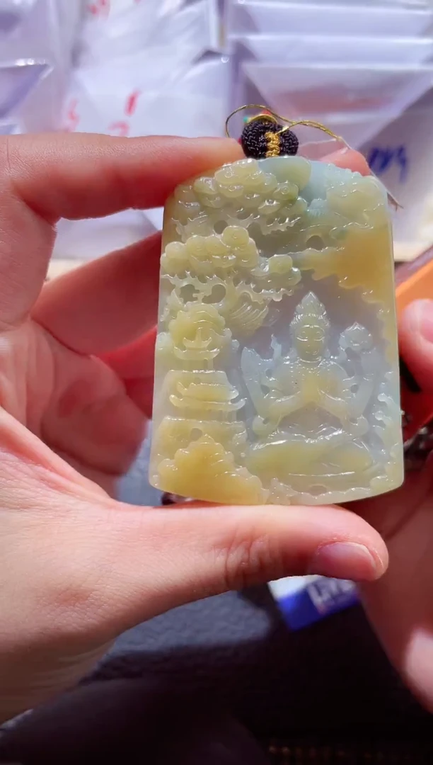 颈饰未镶嵌翡翠00005846千手