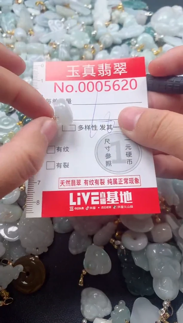 吊坠(不含链)未镶嵌翡翠5620