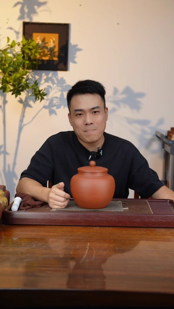 宜兴原矿紫砂茶叶罐