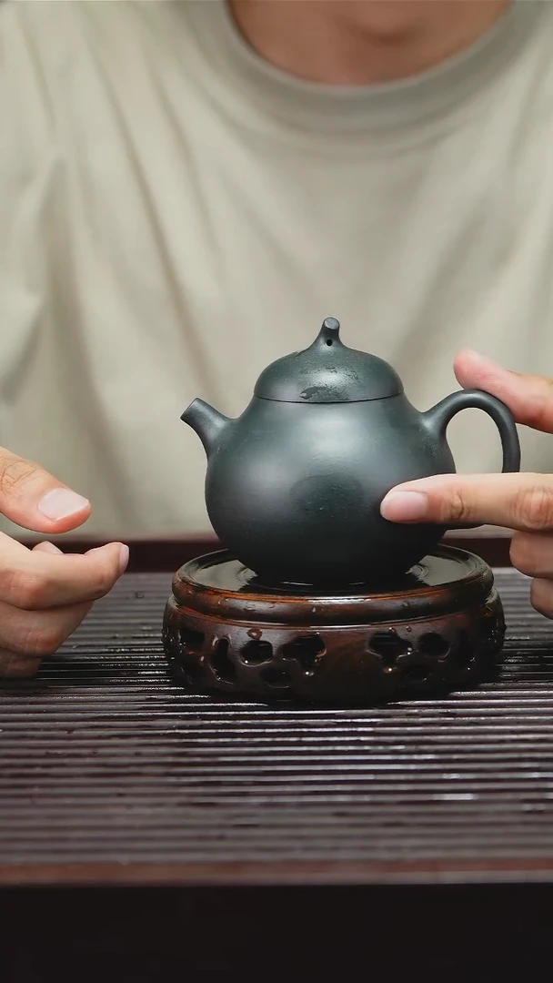 茶壶紫砂宜兴原矿紫砂壶200CC