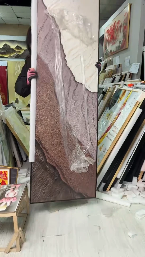 竖款【砂岩视觉晶瓷板】展示品孤品美观实用（以直播展示为主不售后）