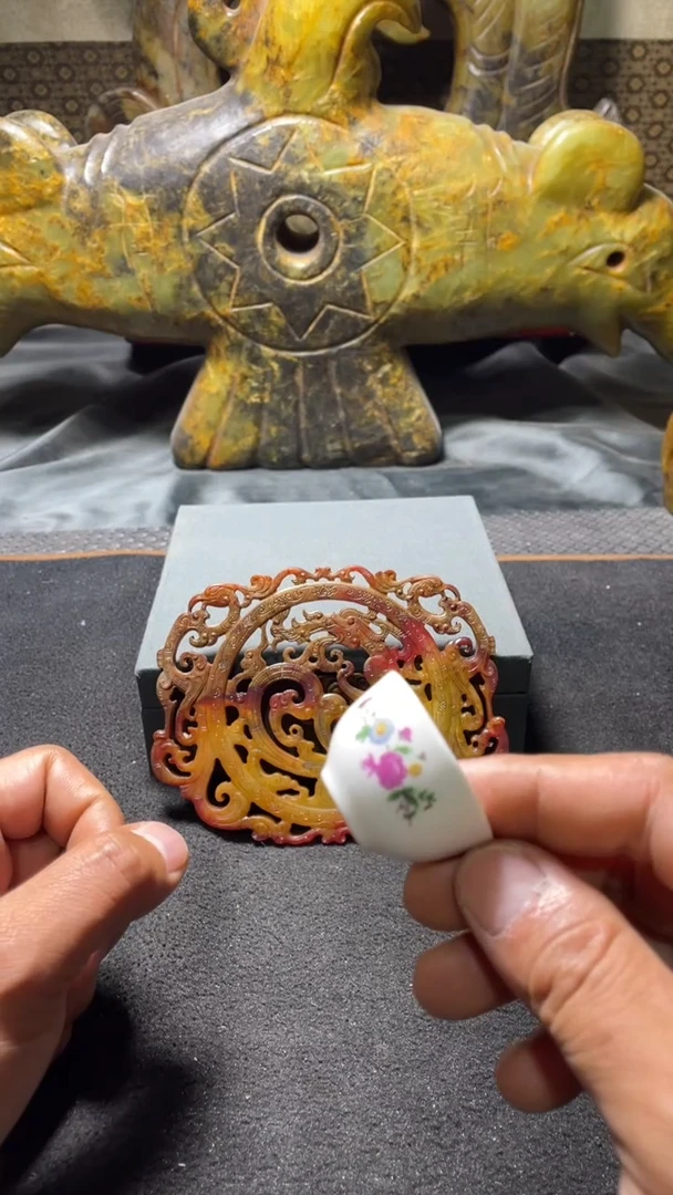 瓷片发****。摆件主播推荐好物