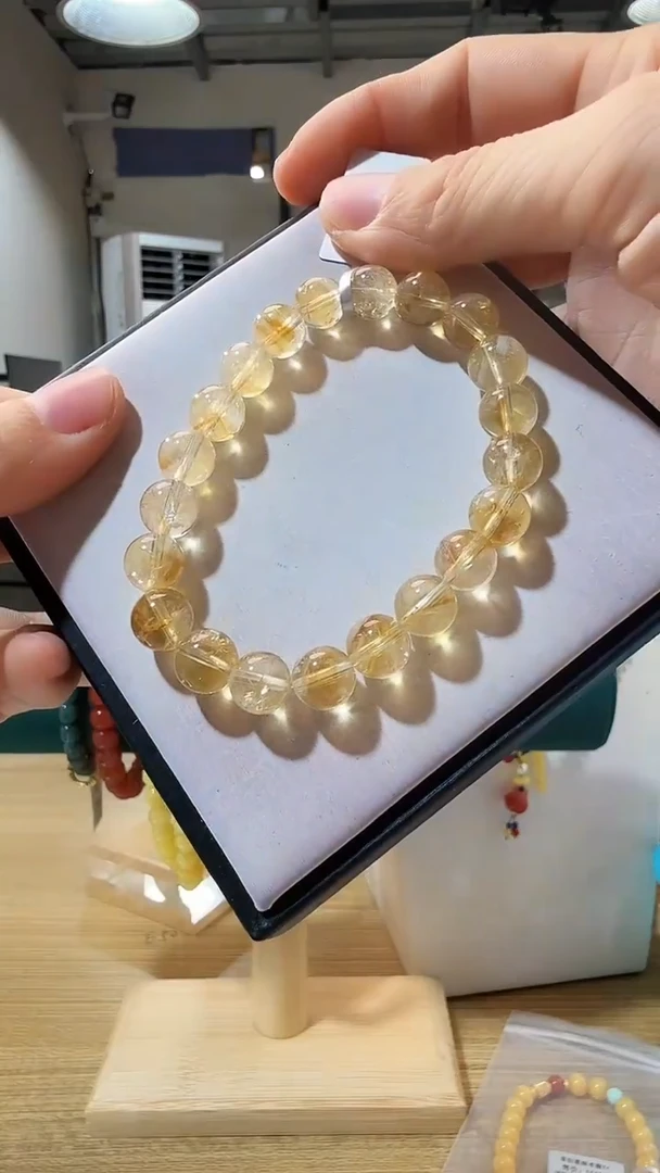 未镶嵌手链水晶优0677 约9mm