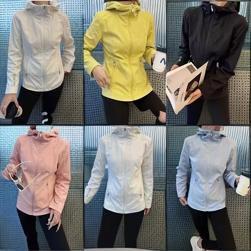 【锦衣服饰】X MD 2557连帽防晒拉链修身外套