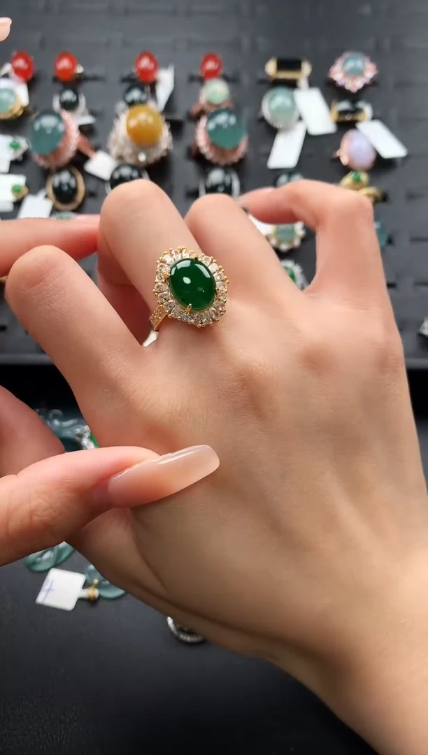 【闪购商品】翡翠戒指未镶嵌6574765986978