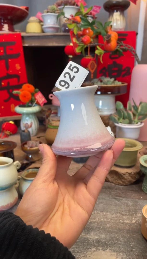 【闪购商品】摆件925知木小芳花盆