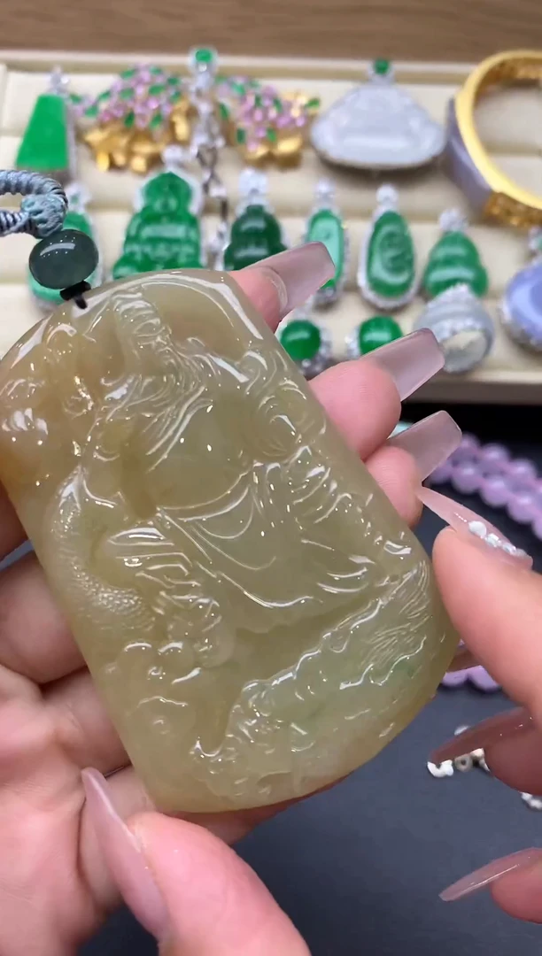 颈饰未镶嵌翡翠183-中国好珍宝