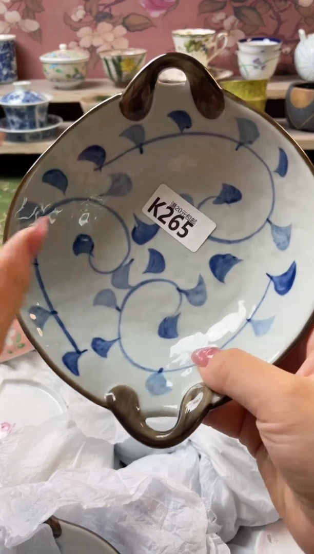 瓷片筱*梦瓷器瓷器K265