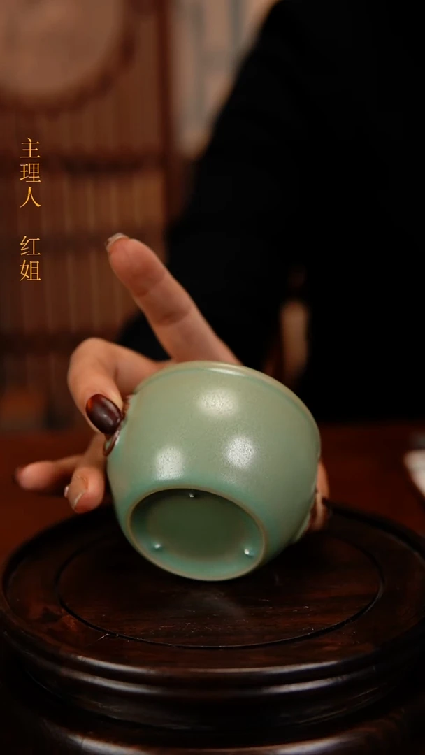 瓷片原产地原矿釉汝瓷