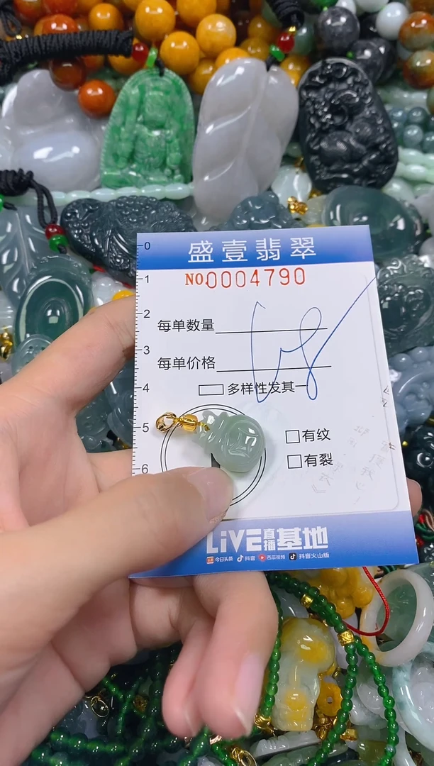 颈饰未镶嵌翡翠闪购0004790