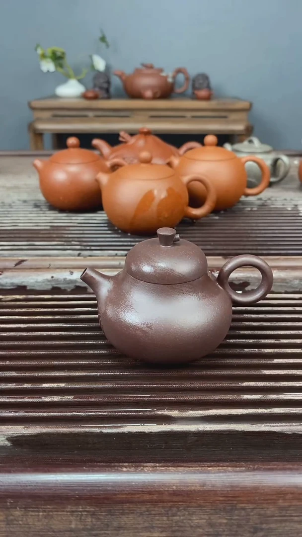 茶壶紫砂紫泥130