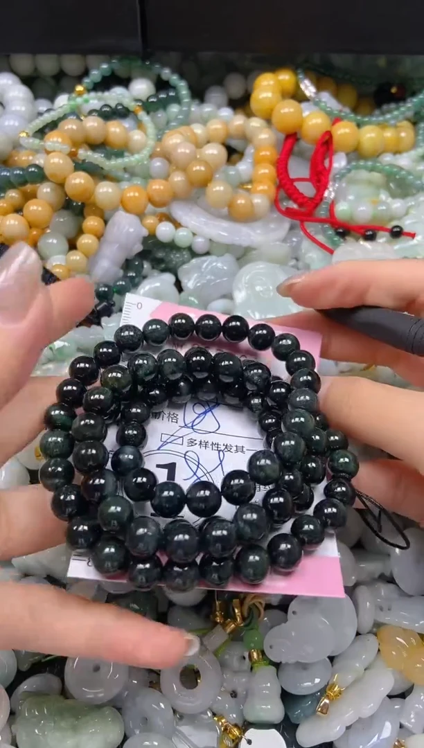 翡翠未镶嵌颈饰闪购0255614多样性发其一