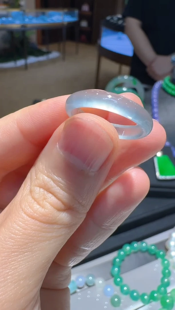 翡翠戒圈未镶嵌多样性团购发一件