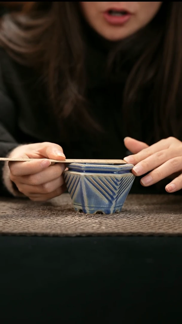 1-5-L010花盆口径6特