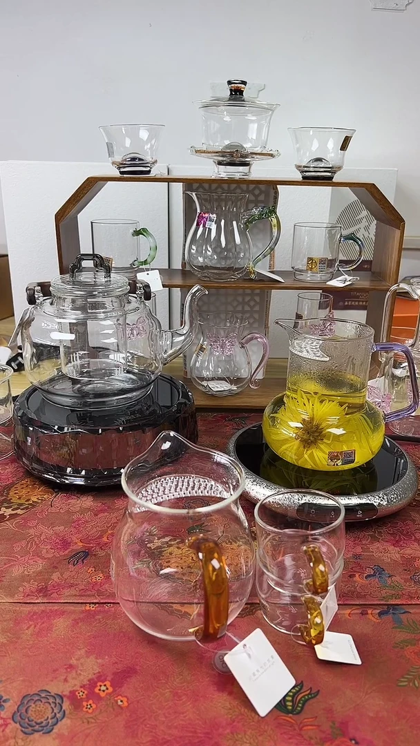 观禄煮茶器..+清尚杯琥珀......