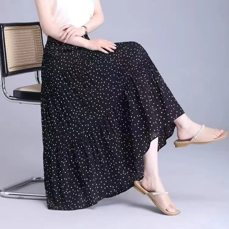 2025夏款半身裙小个子碎花裙显瘦百搭花裙女装7