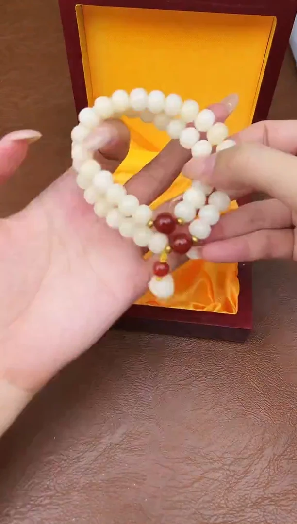 万家文玩阁白玉菩提链接@@SP261