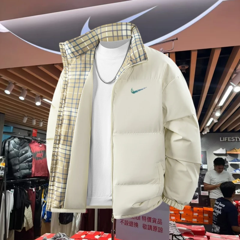 一折专区/奥特品质/新款宽松棉服立领男运动情侣保暖棉衣时尚外套