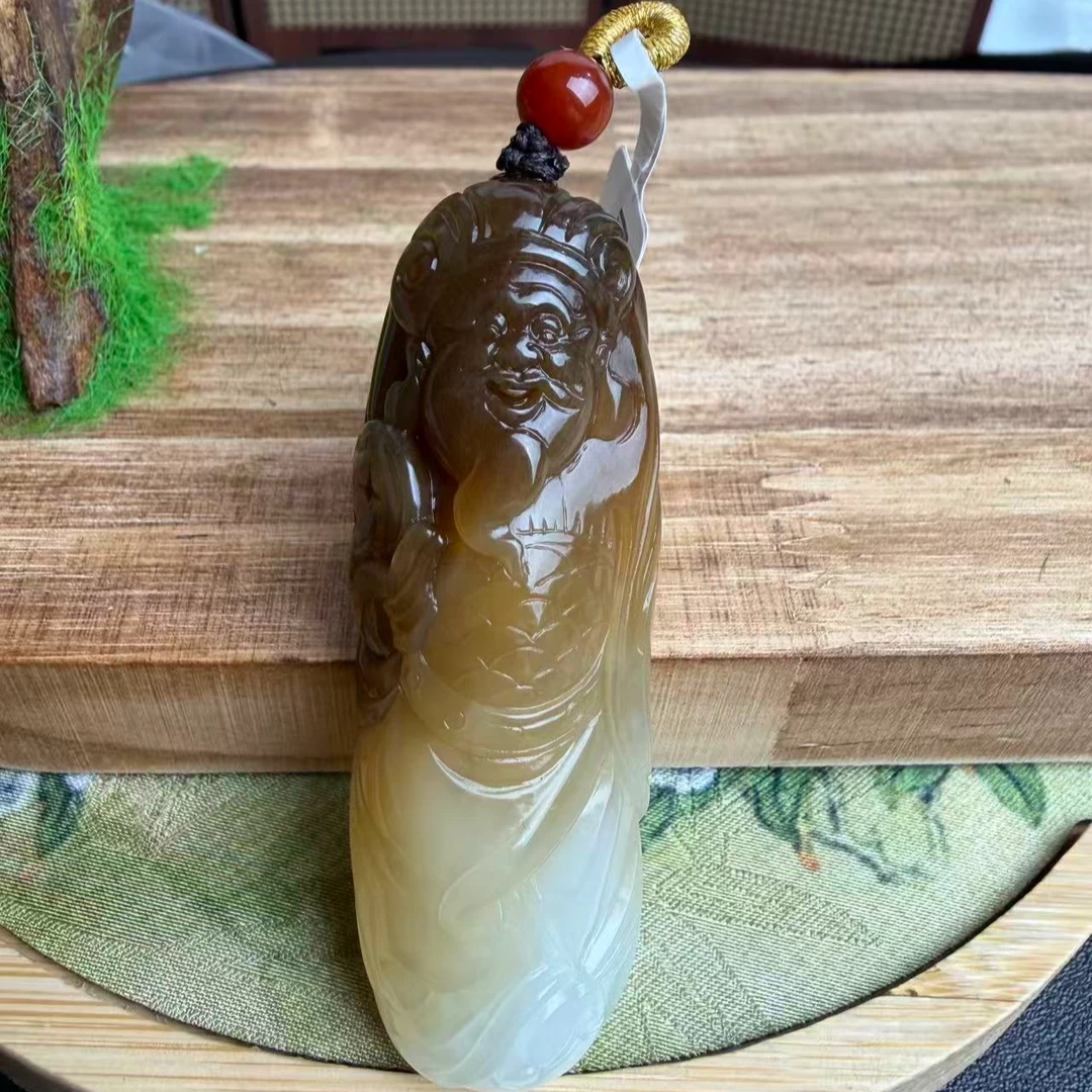 俏色财神挂件V021