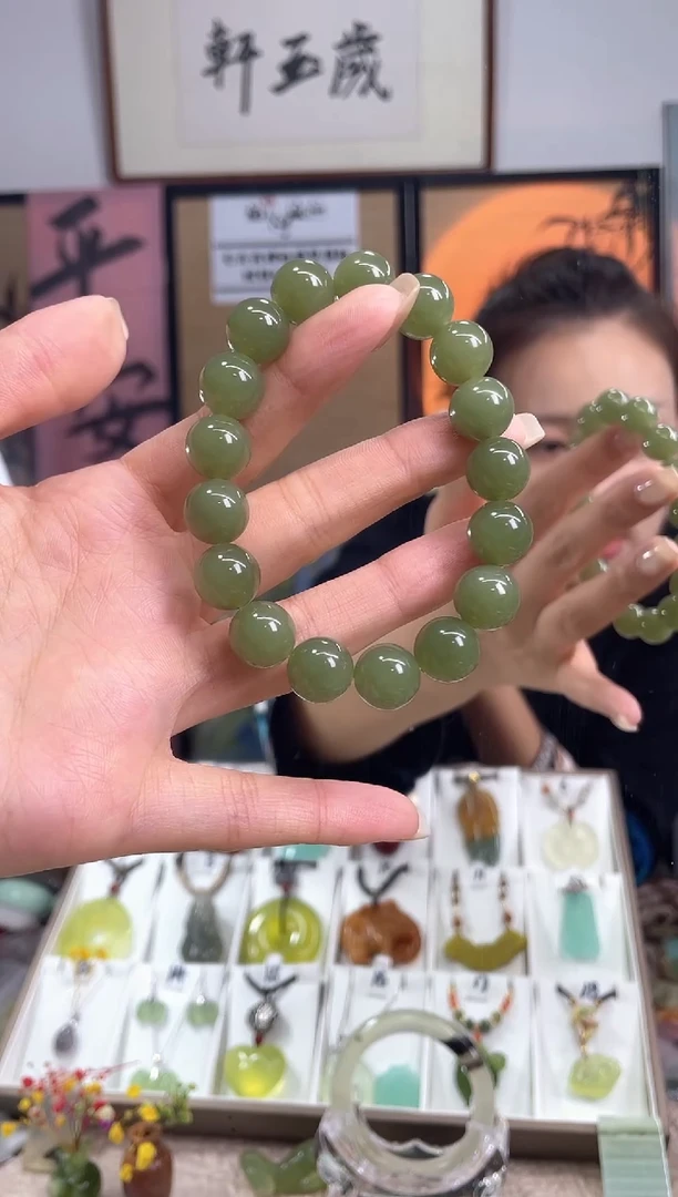 未镶嵌手链和田玉❻****六多样性发货其中发一