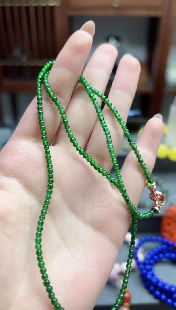 【闪购商品】翡翠颈饰未镶嵌翡翠项链*1 YN