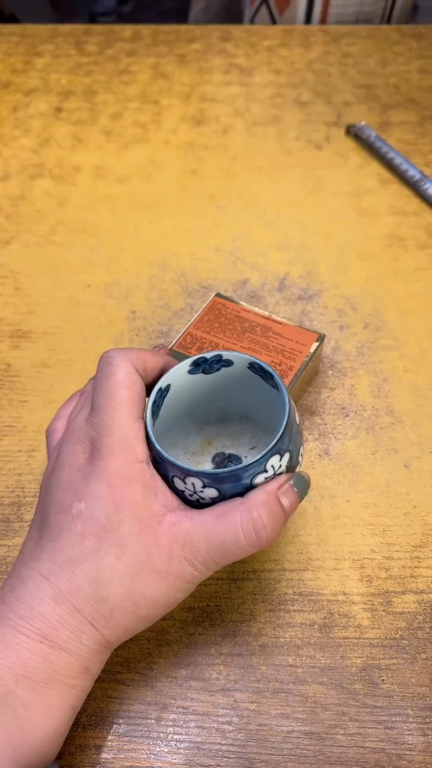 瓷器瓷器瑕疵破破3黑碗