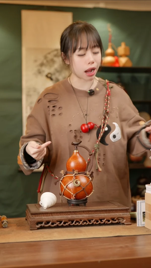 31号精品天然大漆酒葫芦一物一拍~