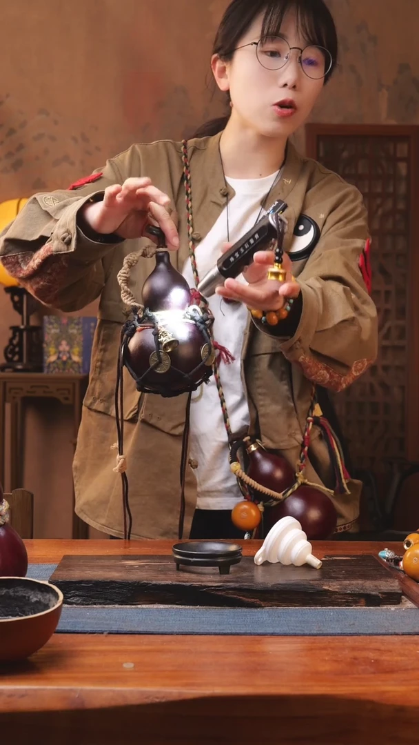 【闪购商品】314号精品大漆葫芦防腐防渗装饮料水茶酒