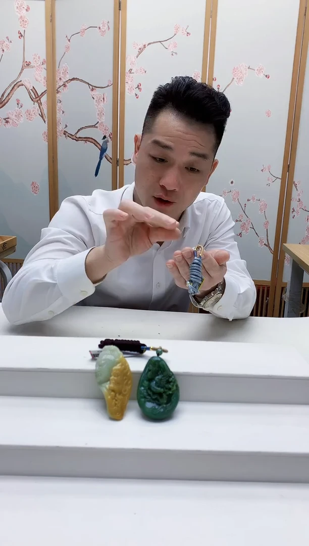 未镶嵌定制翡翠小*理5161jw-毛货挂件