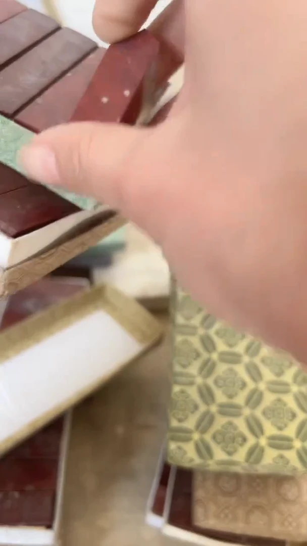 【知墨堂171#】印章石微瑕不挑20方肖山红【1.5*6】